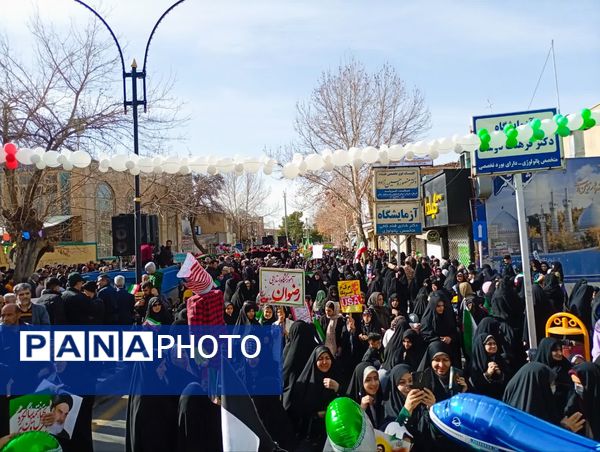  راهپیمایی بیست و دو بهمن در کاشمر