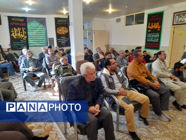 مراسم گرامیداشت هفته بسیج در شهر قاضی