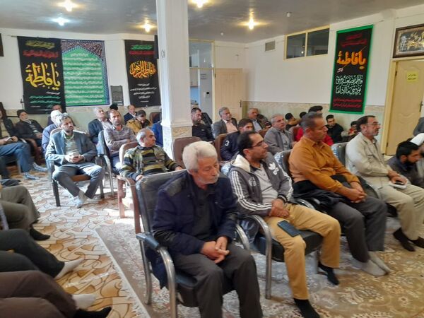 مراسم گرامیداشت هفته بسیج در شهر قاضی