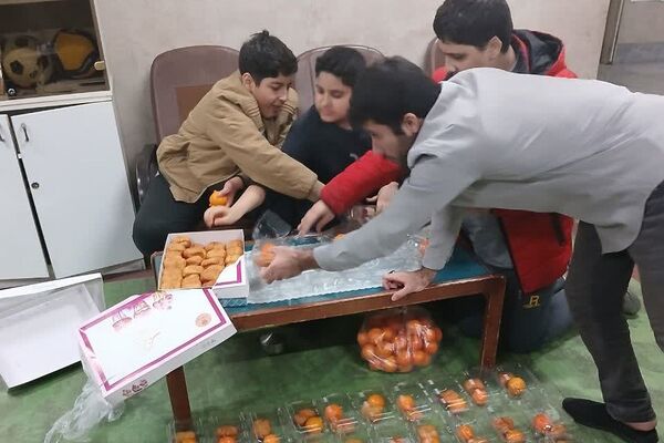 اردوی شبانه در دبیرستان استعداد درخشان شهید بهشتی ناحیه 2 شهرری 