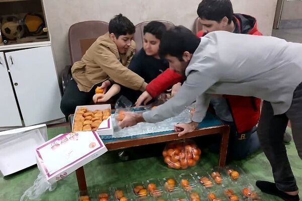 اردوی شبانه در دبیرستان استعداد درخشان شهید بهشتی ناحیه 2 شهرری 