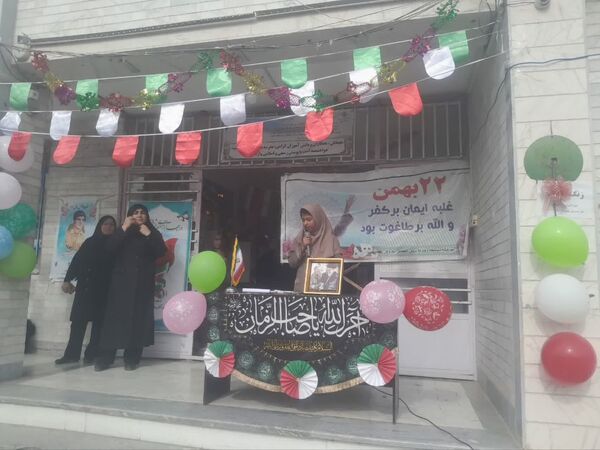 مراسم نیمه شعبان در دبیرستان دخترانه پروین اعتصامی 