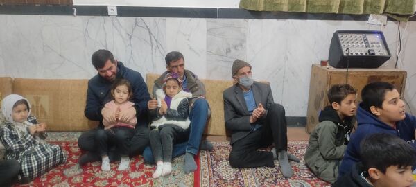 جشن ولادت حضرت علی (ع) پایگاه بسیج مطهره روستای تنسوان شیروان