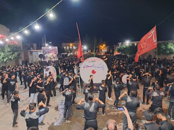 اجتماع بزرگ هیئت دهستان بزرگ رزق‌آباد شهرستان کاشمر 