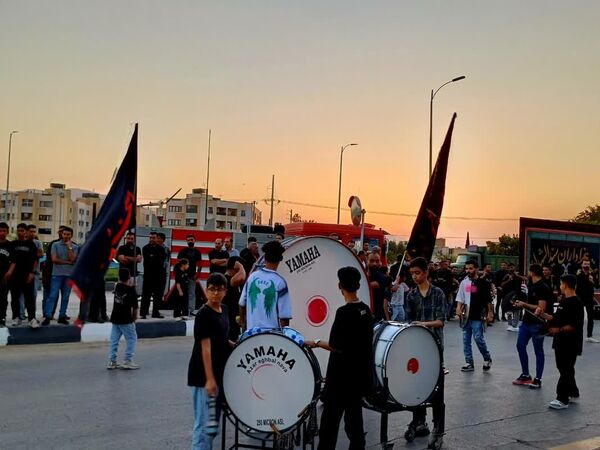 عزاداری جوانان در روز  رحلت نبی اکرم اسلام و امام حسن مجتبی (ع)