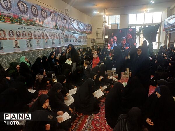 مراسم بزرگداشت حماسه کربلای ۵ در شلمچه