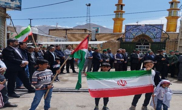 راهپیمایی روز جهانی قدس در شهر بار