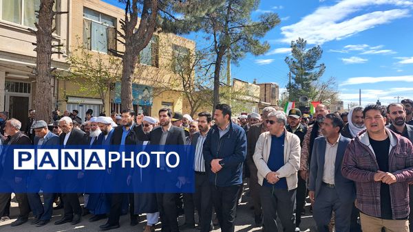 راهپیمایی روز جهانیِ قدس صالح آباد