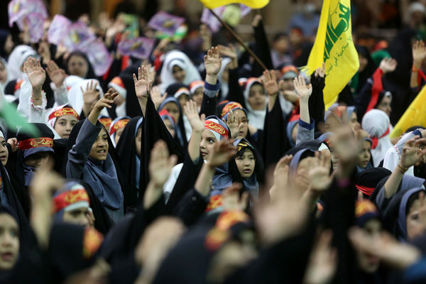 اجتماع دانش‌آموزی سربازان کوچک برای مقاومت در قم