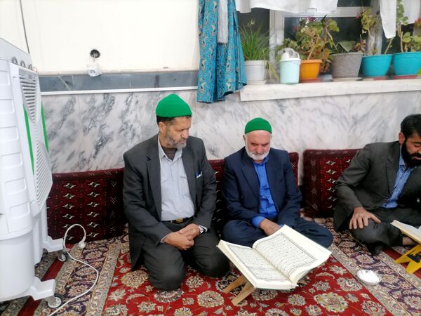 محفل انس با قرآن کریم در مسجد جامع شهر بار نیشابور 