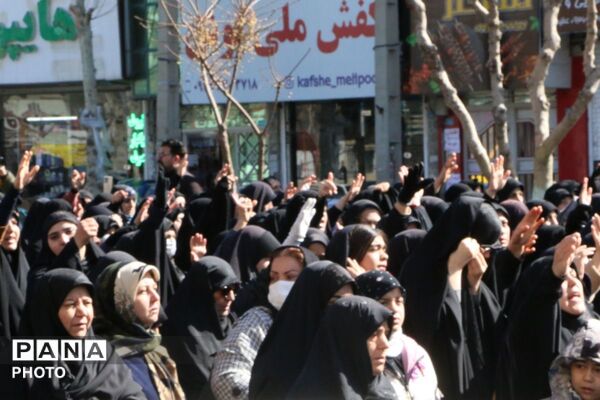 تشییع پیکر شهید راه وطن در شهرستان ملارد 