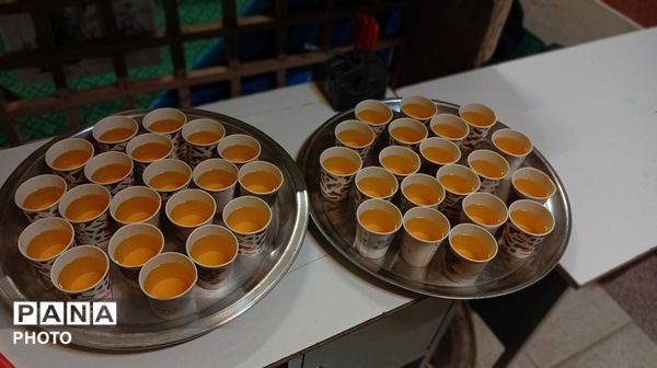 ضیافت ماه رمضان در دبیرستان قلم‌چی۲ بن