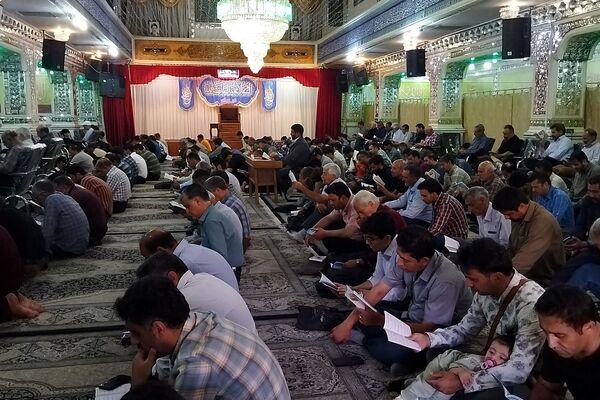 قرائت دعای عرفه در مهدیه نیشابور-۲