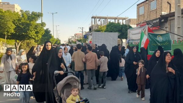 مراسم باشکوه «مهمانی یک کیلو متری غدیر»