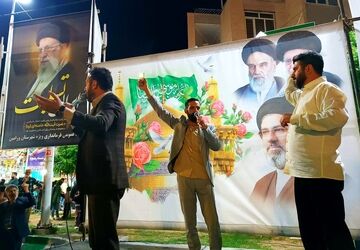 اجتماع باشکوه مردمی در شهرستان ورامین