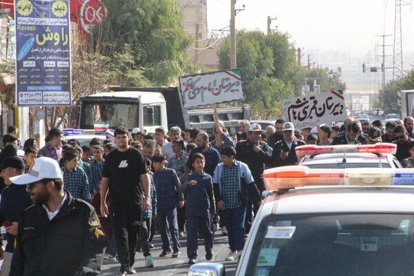فریاد استکبارستیزی در قیامدشت طنین‌انداز شد