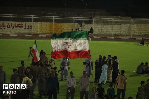 حماسه جان‌فدایان ‌فهرجی در اجتماع امام رضایی‌ها‌