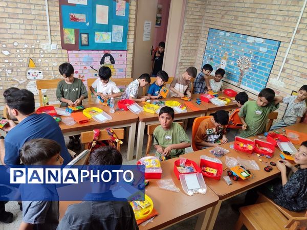 روزهای پر شور و شوق کانون پرورشی فکری کودکان و نوجوانان کاشمر  در ایام تابستان