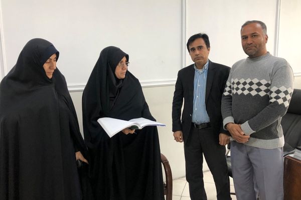 بازدید سرگروه کیفیت بخشی فعالیت‌های پرورشی از مدارس ناحیه دو شهرری 