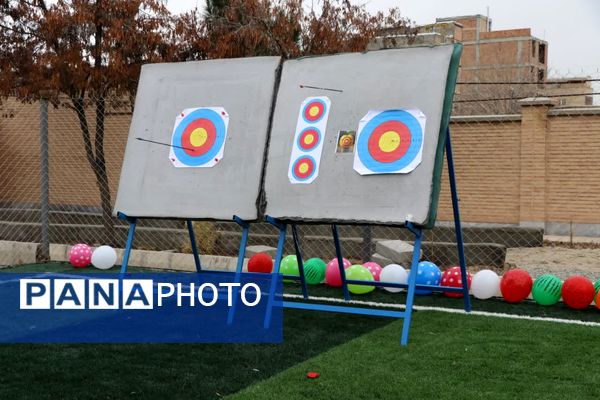 آیین افتتاح زمین چمن مصنوعی هنرستان مهندس موفقیان نظرآباد