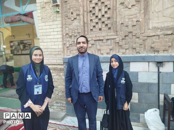 مراسم جشن تکلیف فرشته های زمینی در مسجد جامع شهرستان نیشابور
