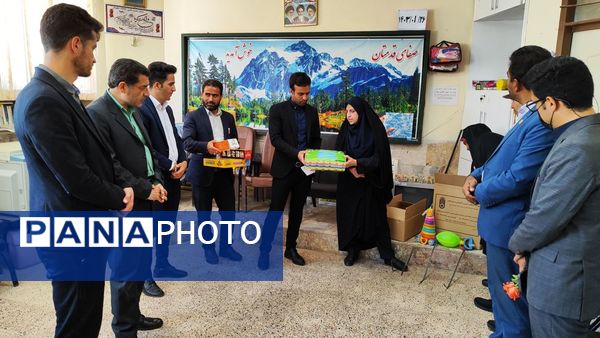 بازدید مدیرکل توسعه کمی و کیفی کودکستان‌های سازمان ملی تعلیم و تربیت کودک از مدارس کلات