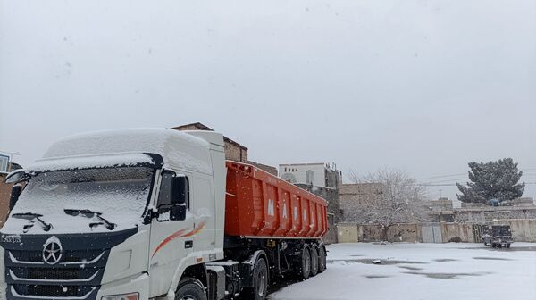 بارش نعمت الهی برف در شهرستان زیبای نیشابور 