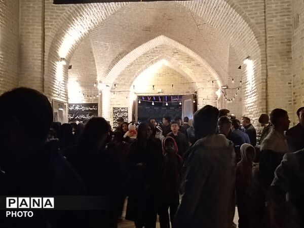 مراسم عزاداری برای شهادت امام خامنه ای در نیشابور 