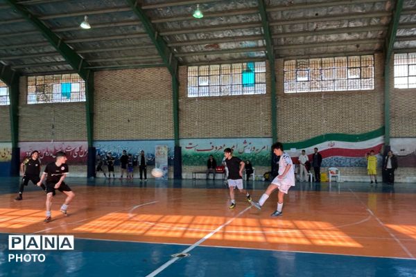 اختتامیه مسابقات فوتسال بین‌مدرسه‌ای پسران جام اقتدار ایران در پردیس