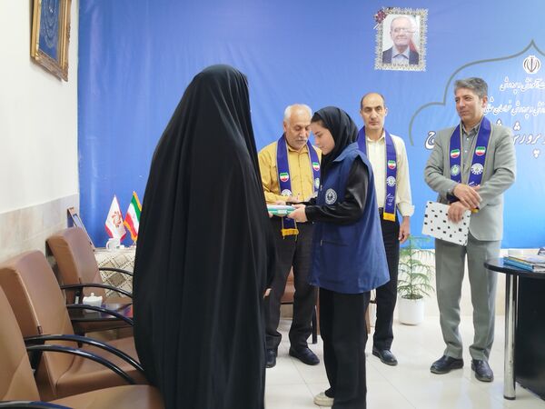 تقدیر مدیر آموزش و پرورش فاروج از خبرنگاران پانا