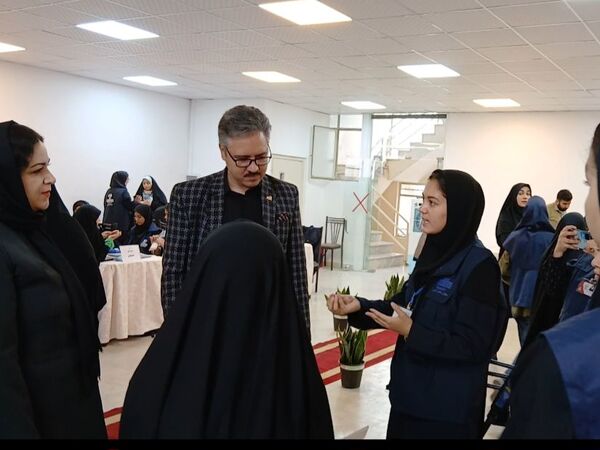 حضور دبیر انجمن روابط عمومی ایران در استان خراسان رضوی از مانور رسانه ای پانا؛ صدای نسل نو