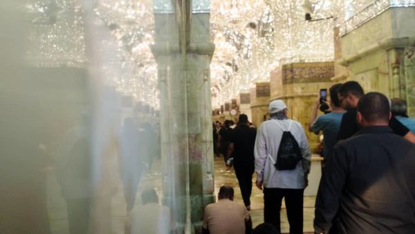 حال هوای حرم امام کاظم(ع) و امام جواد(ع) در اربعین