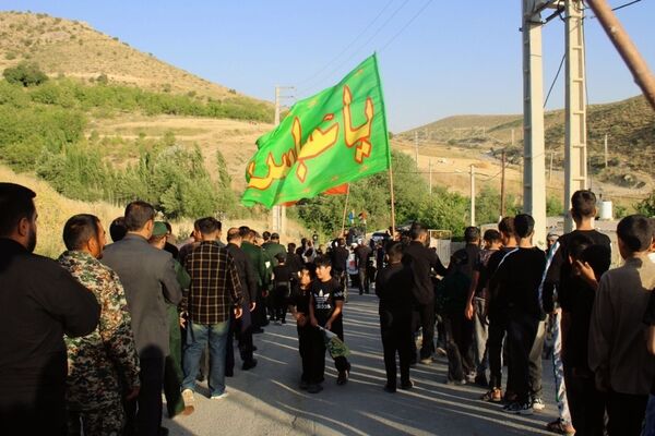 مارگون سیاهپوش تاسوعای حسینی