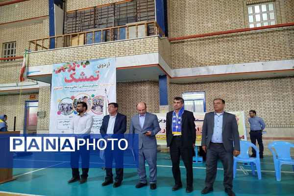 اردوی تمشک دختران شهرستان‌های جنوبی استان بوشهر در کنگان