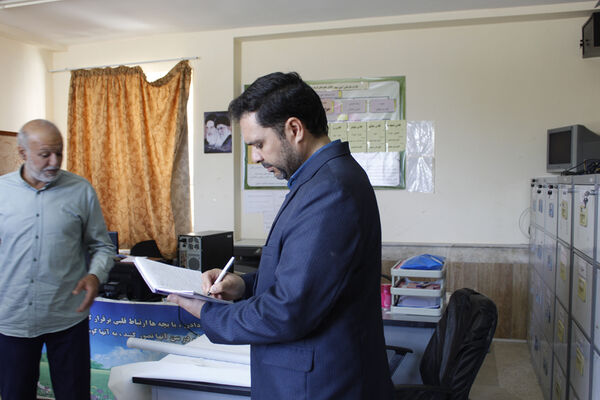 مانور بازگشایی مدارس در شهرستان گرمه 