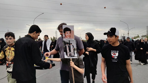 مراسم بزرگداشت شهدای خدمت با حضور نوجوانان انقلابی