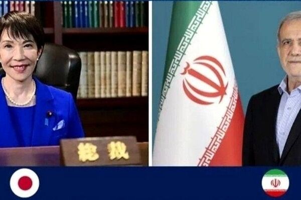 گفت‌وگوی تلفنی سران ایران و ژاپن