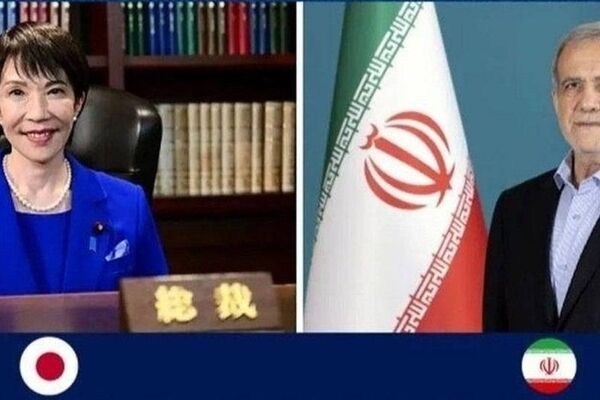 گفت‌وگوی تلفنی سران ایران و ژاپن