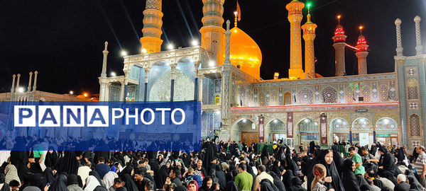 عزاداری سالروز شهادت هشتمین امام در قم