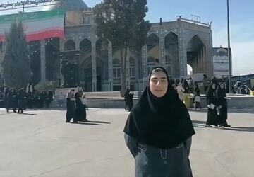 اردوی فرهنگی و زیارتی دانش آموزان مدرسه فاطمه الزهرا(س)
