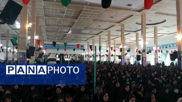 مراسم شیرخوارگان حسینی در مصلی بزرگ امام علی(ع) شهرستان ساوه