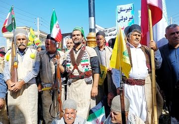 حضور پرشور اقشار مختلف مردم کهگیلویه و بویراحمد در راهپیمایی یوم‌الله ۱۳ آبان