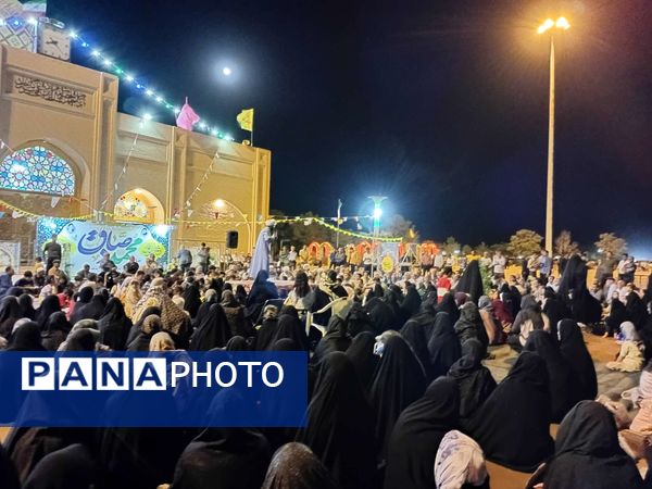 جشن میلاد امام محمد صادق (ع) و حضرت محمد (ص) در امامزاده محمد عابد کاخک