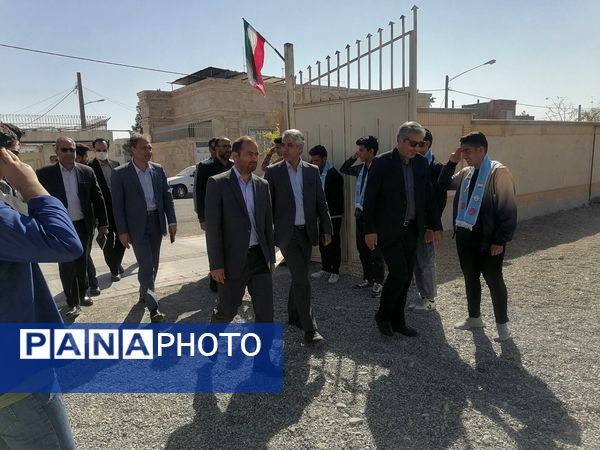 افتتاح دو چمن مصنوعی در مدارس کاشمر 