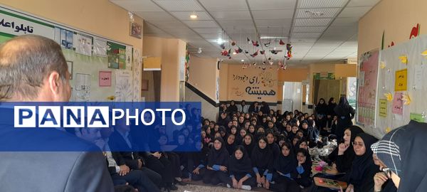 بازدید مسئولان آموزش و پرورش از مدارس سطح شهر سملقان به‌مناسبت هفته معلم