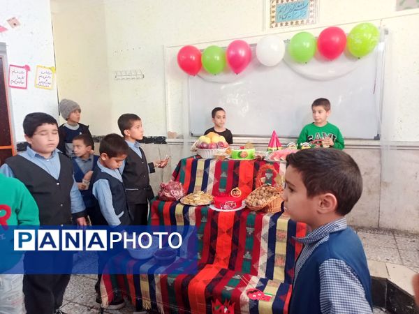 آیین استقبال از شب یلدا در مدرسه ۱۷ شهریور یاسوج