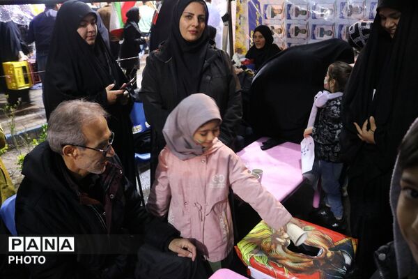 دانش‌آموزان پای کار وطن