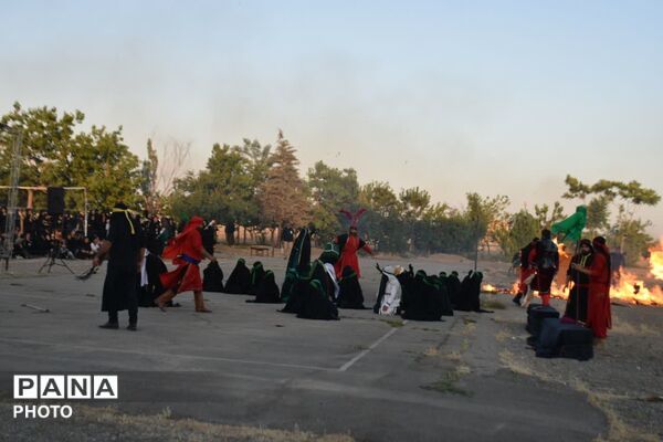 نمایش تعزیه در مهستان