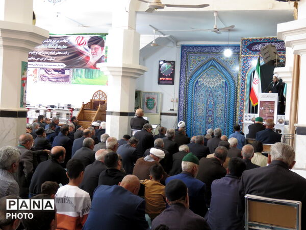 نماز عبادی سیاسی جمعه در خلیل آباد