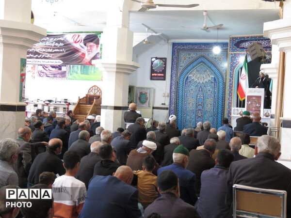 نماز عبادی سیاسی جمعه در خلیل آباد